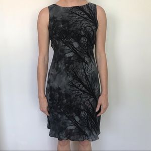 Tessuto tree print dress